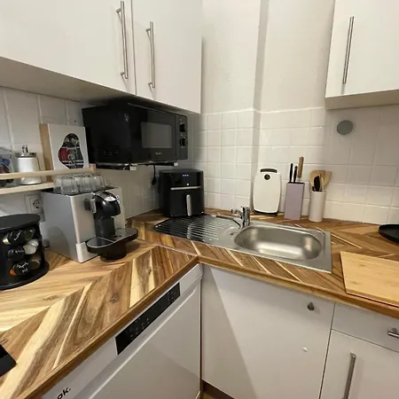 דירה Karizma - Stylisch Design - Innenstadt - Kueche - Parkplatz - Internet רנדסבורג